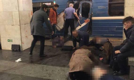 حركة تدعى “كتيبة الإمام الشامل” تتبنى تفجير مترو “سان بطرسبرج” الروسية