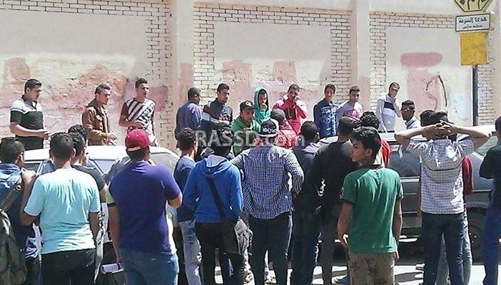 وقفة احتجاجية لطلاب “الثانوية الصناعية” بإمبابة تنديدًا بفصل 600 طالب