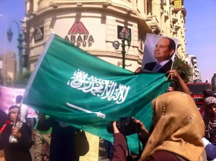 كاتبه سعودية تهاجم مؤيدي السيسي: علم بلادي ليس موضوعا للمتاجرة