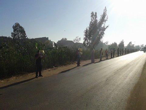 أهالي “طناح”: “السيسي قاتل وخائن”