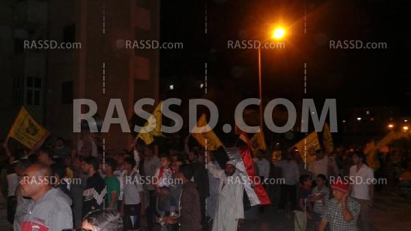 مسيرة ليلية لرافضي الانقلاب ببرج العرب بالإسكندرية