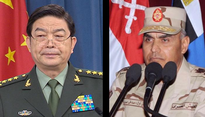 وزيرا دفاع مصر والصين يتفقان على التعاون العسكري