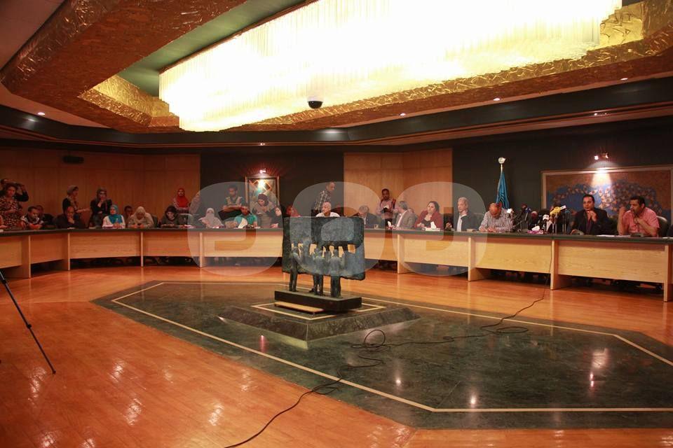 بالصور.. “الصحفيين” تعقد مؤتمرًا لعرض انتهاكات قوات الأمن ضد منتسبيها