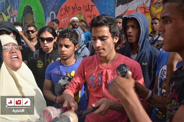 التراس “ثورجى” يقطع كوبري أكتوبر