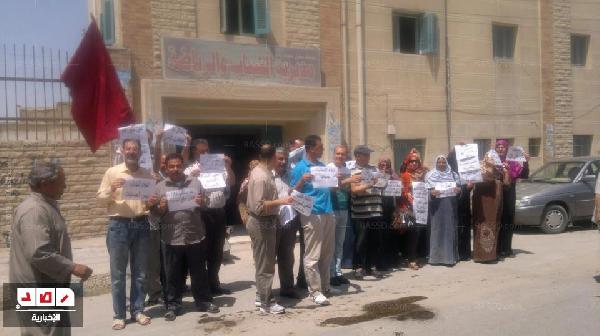 شمال سيناء ..العاملين بالشباب والرياضة يحتجون على تأخر الحوافز