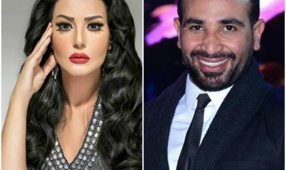 ريم البارودي تفجر مفاجأة زواج أحمد سعد وسمية الخشاب