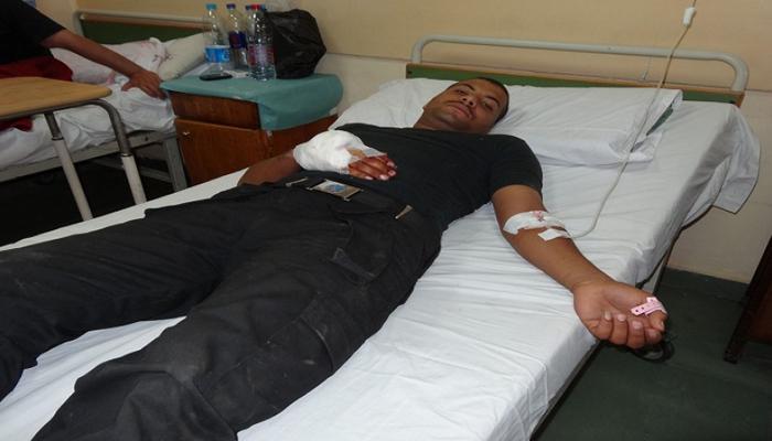 إنقاذ مجند حاول الانتحار بـ”صبغة يود”