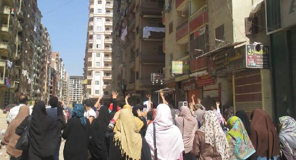 مسيرة لـ”التراس ربعاوى” بالمنصورة تنديدا بالانقلاب