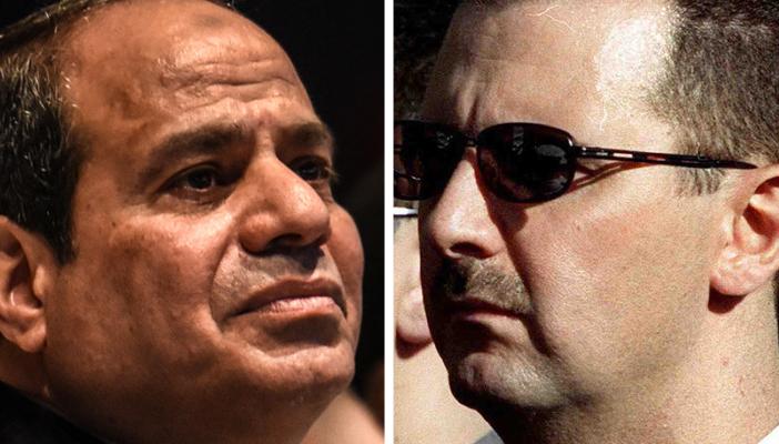 اعتراف إيراني بدعم السيسي لنظام بشار الأسد