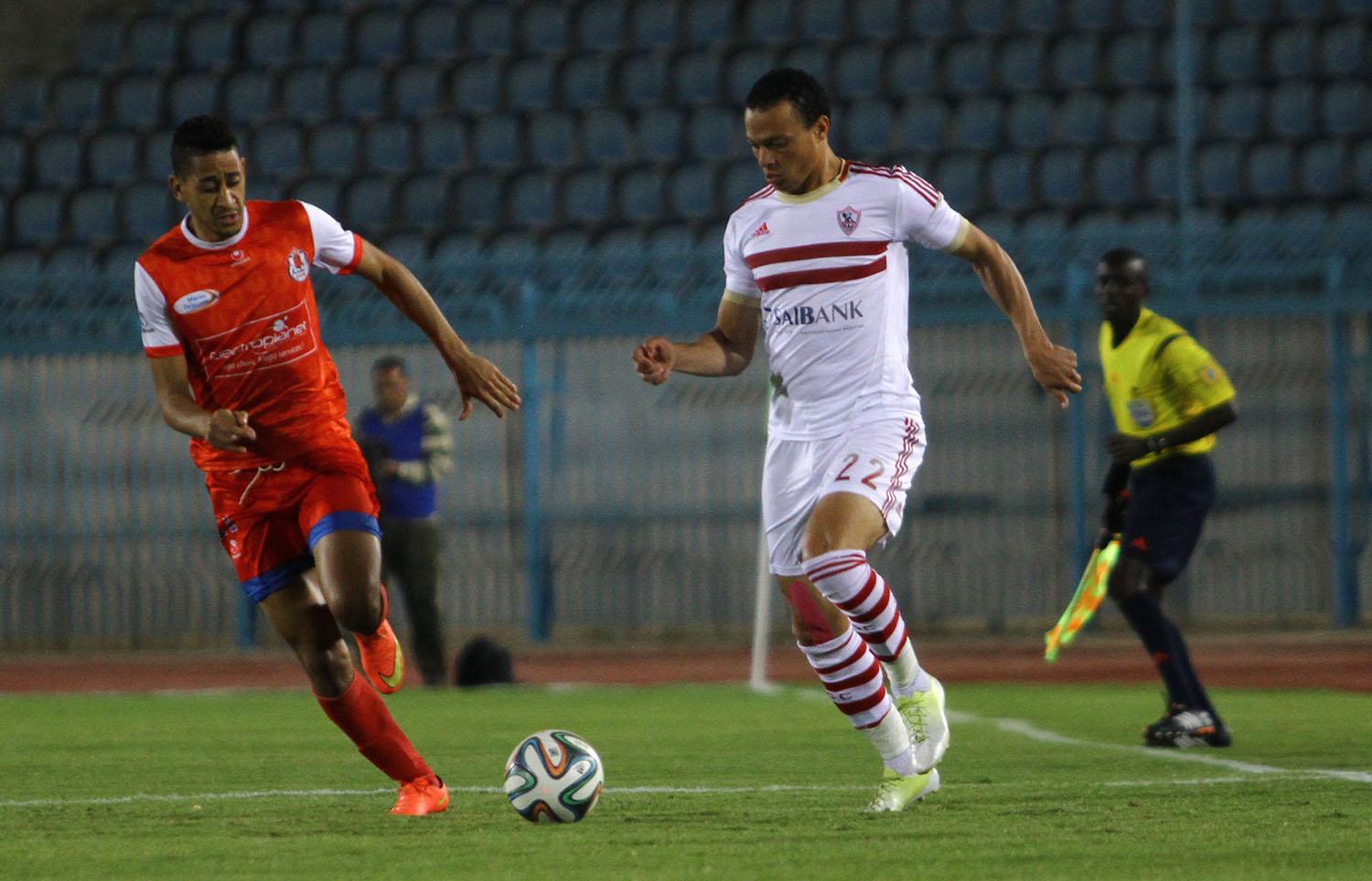 بث مباشر.. الشوط الأول: الزمالك 1 – 1 الفتح المغربي