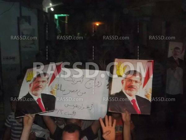 مسيرات ليلية مناهضة للانقلاب بالجيزة