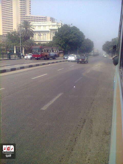 هدوء بكورنيش النيل بعد اشتباكات أمس