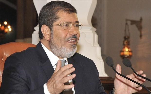 مرسي يهنأ تواضروس بعيد القيامة