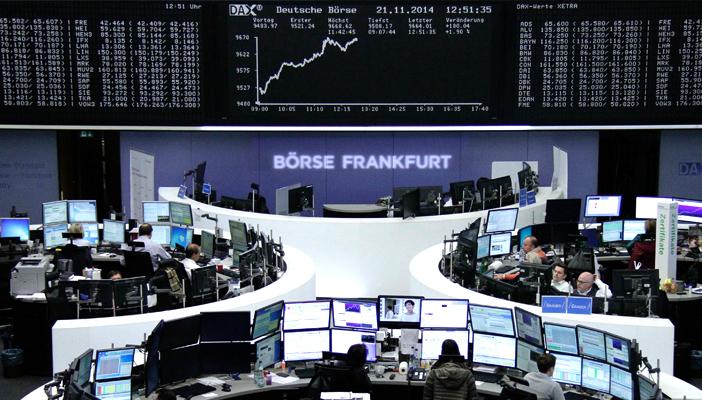 ارتفاع الأسهم الأوروبية بدعم البيانات الألمانية