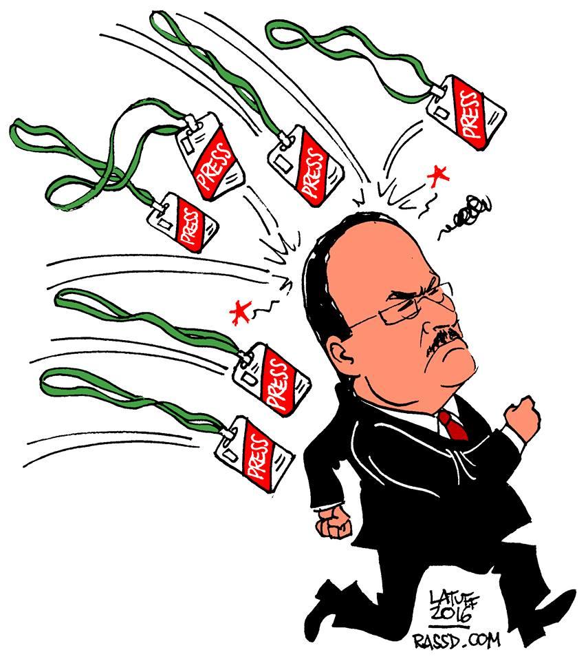 خاص لـ”رصد”.. “لاتوف” يسخر من عبد الغفار ويتضامن مع الصحفيين