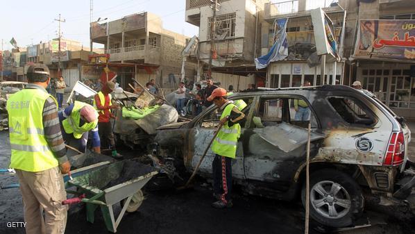 3 قتلى و10 جرحى فى تفجيرات جديدة ببغداد