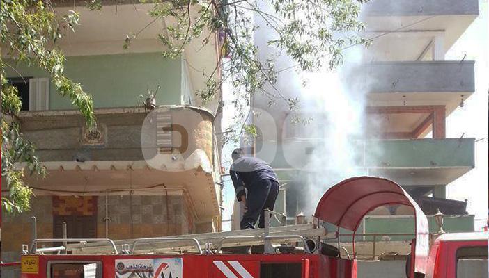 اندلاع حريق هائل بالمنوفية بالقرب من فيلا كمال الشاذلي دون خسائر بشرية