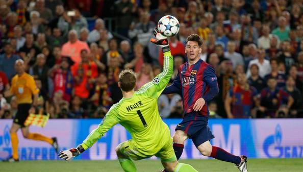 بالفيديو.. شاهد ثنائية ميسي في مرمى البايرن بدوري الأبطال