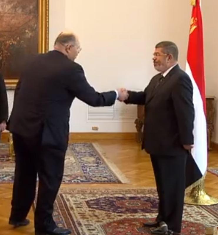 بالفيديو.بجاتو للرئيس مرسي: شكرا يا معالي الباشا