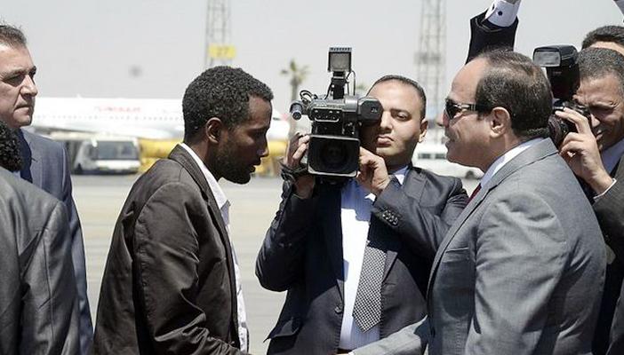 عقب مزاعم تحرير السيسي لأثيوبيين.. مغردون: فيلم هابط إخراج الدجال