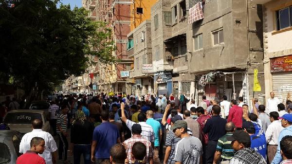 مسيرة حاشدة بالمعادي رفضا لترشح قائد الانقلاب في تمثيلية الرئاسة