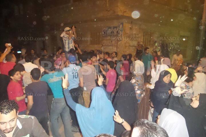 انطلاق مسيرة رافضة للانقلاب العسكري بالمحلة