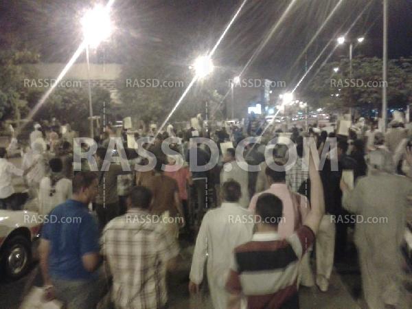 مسيرة حاشدة بأسوان ضد الحكم العسكري