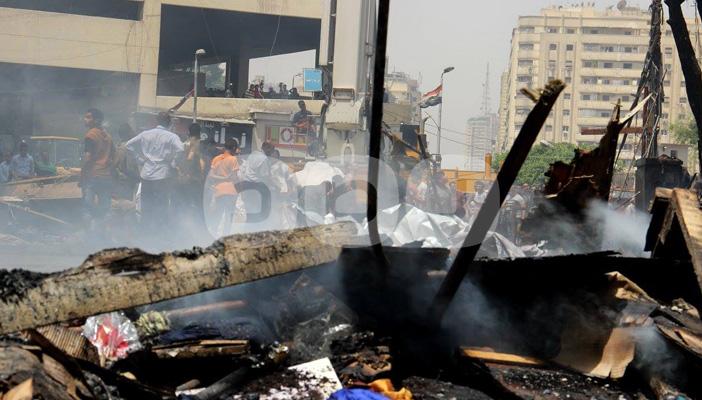 بالفيديو.. إعلام النظام يُحمّل المحليات مسؤولية حريق الرويعي