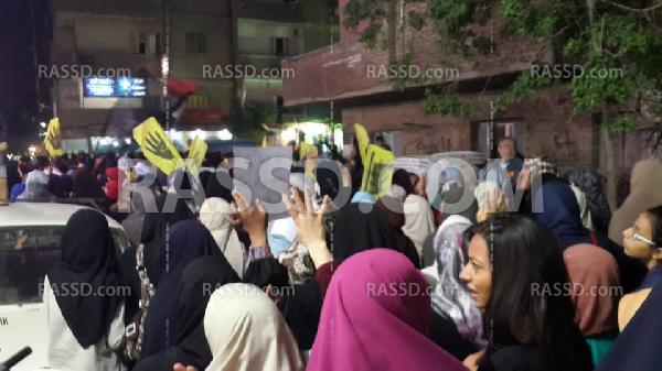 مسيرة مناهضة للانقلاب بالمعادي