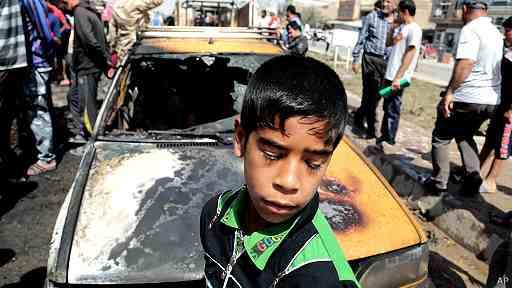 مقتل 15 وإصابة 40 في 6 تفجيرات بــ”بغداد”