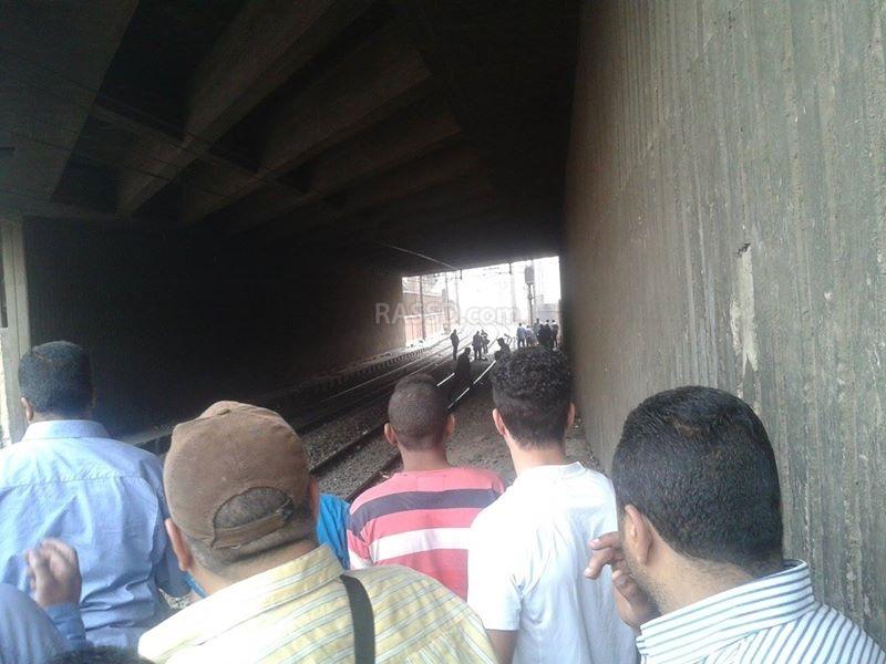 انتحار مواطن تحت عجلات المترو بغمرة