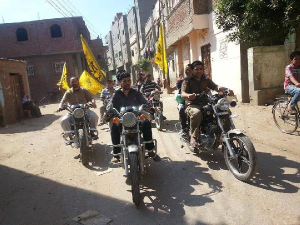 مسيرة بالدراجات البخارية بـ”دقهلة” بدمياط تنديدا بحكم العسكر