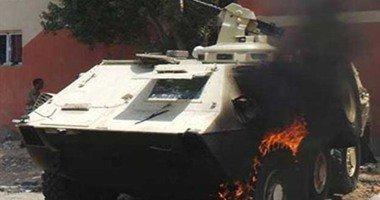 قتلى ومصابون إثر انفجار عبوة ناسفة بمدرعة للجيش في رفح