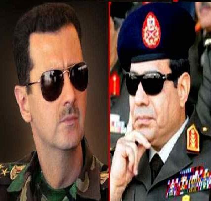 فيديو..التليفزيون المصري يمدح انتصار الأسد بحمص