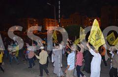 مسيرة ليلية حاشدة ببرج العرب رفضا للانقلاب