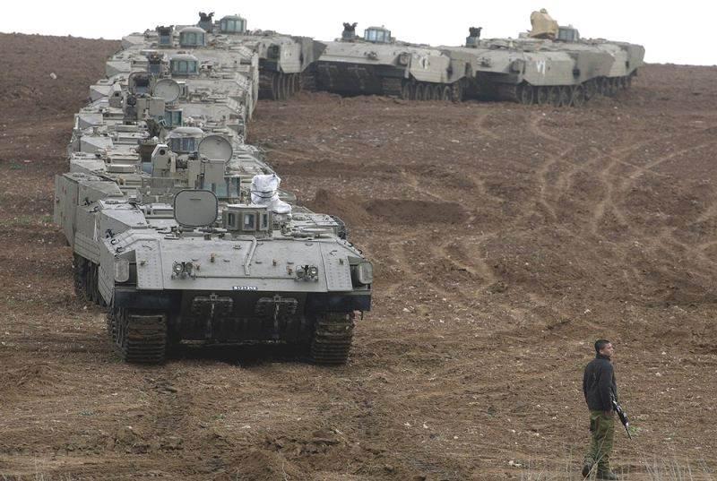 توغل عسكري للصهاينة شرقي مدينة غزة