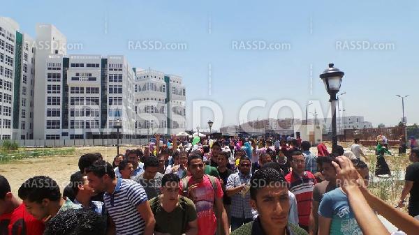 طلاب جامعة دمنهور يواصلون حراكهم الثوري رفضا لاعتقالات الطلاب