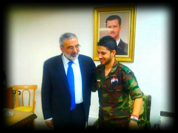 أحمد سبايدر يقيم ندوة بسوريا برعاية الاسد