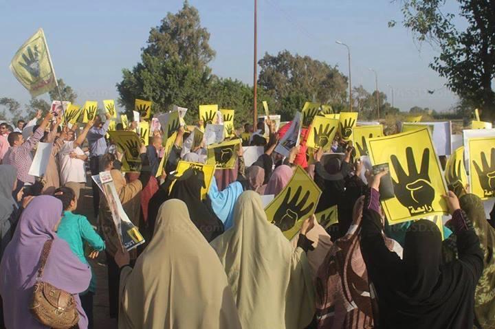 تواصل الحراك الثوري المناهض للانقلاب بالشرقية