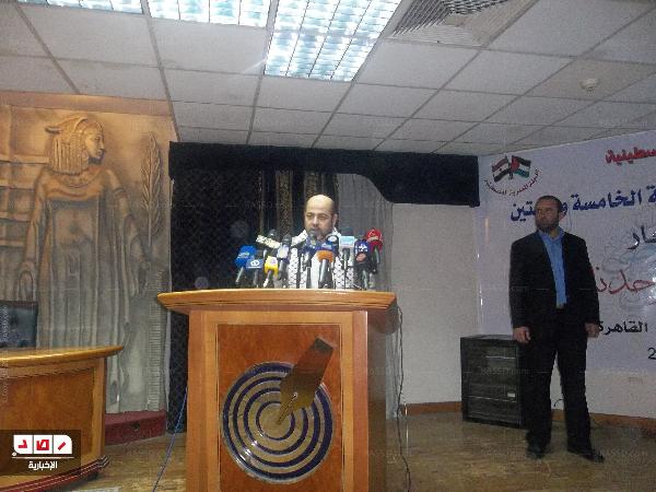 أبو مرزوق : نرفض المبادرة العربية ولا تنازل عن الحق الفلسطيني