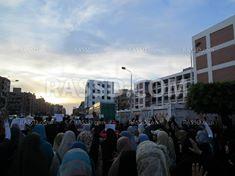 مسيرة رافضة للانقلاب في بورسعيد بمشاركة أولتراس ربعاوي