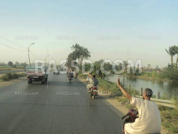 مسيرة ضد الانقلاب بالدرجات البخارية بقرية ” ببا ” بني سويف