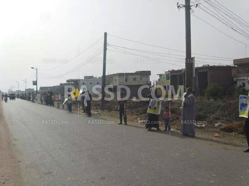 سلسلة في كفر الشيخ تنديدا بأحكام القضاء