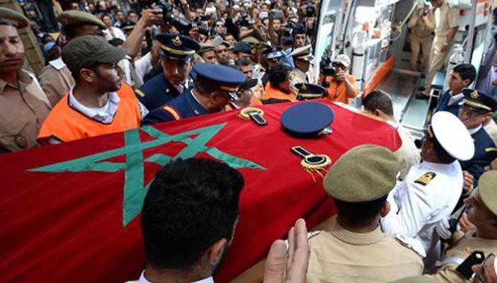 جنازة “مهيبة” في الدار البيضاء للطيار المغربي المتوفي باليمن