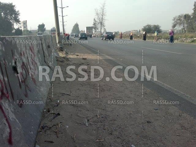 سلسلة بشرية في “الشهيد فكري” بالمنوفية رفضا لـ “رئاسة الدم”