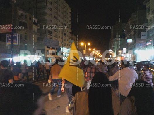 مسيرة لثوار السويس بميدان الأربعين تتحدى الانقلاب