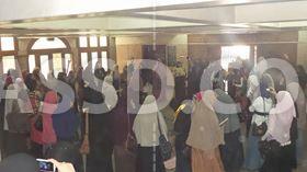 تظاهرة ضد الانقلاب لطالبات الدراسات الإسلامية بالأزهر