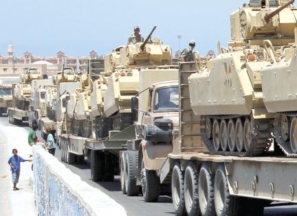 الجيش يحذر الإعلام من نشر معلومات غير موثقة عن عمليات سيناء