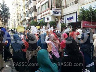 المنصورة تنتفض ضد الأحكام الصادرة مؤخراً بحبس الفتيات