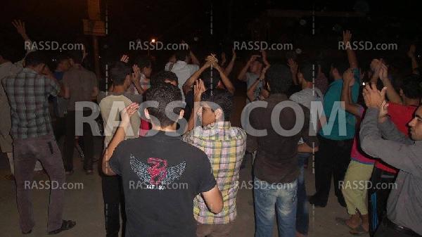 وقفة لعفاريت ضد الانقلاب بشبين القناطر